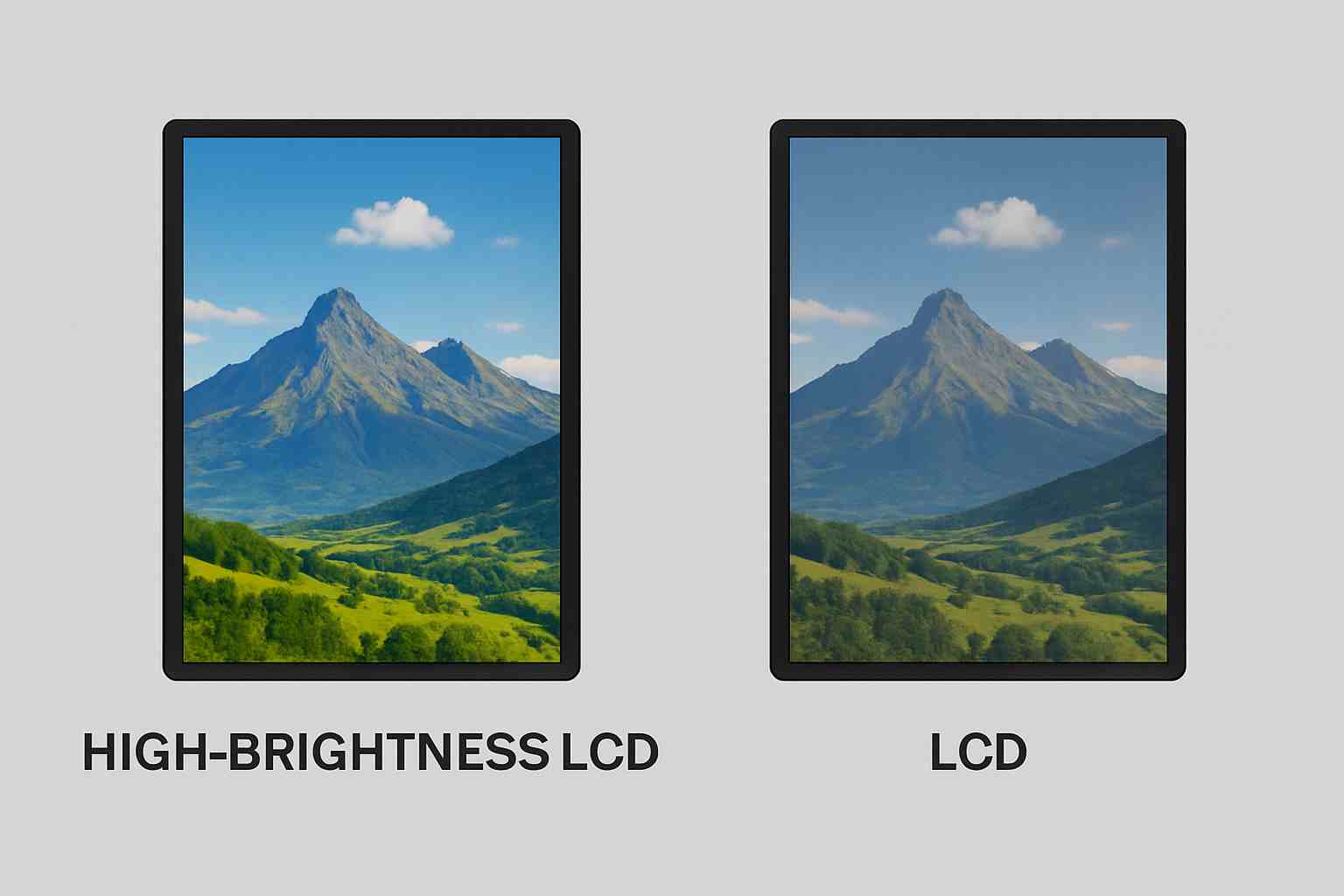 高亮液晶屏